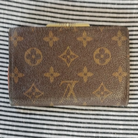 LV monogram coated canvas medium size wallet - Picture 3 of 11